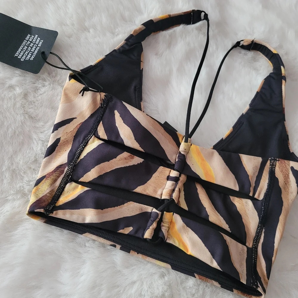 🐆SAVAGE X FENTY WILDCAT STRAPPY BACK TANK SIZE S